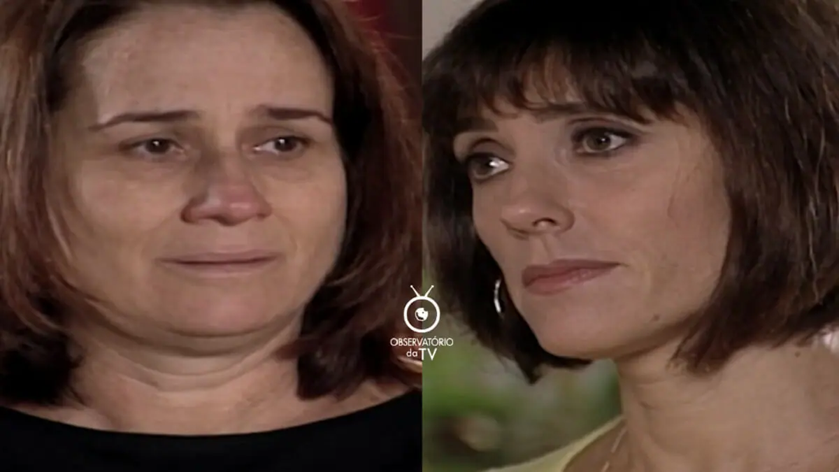 Santana (Vera Holtz) e Helena (Christiane Torloni) de Mulheres Apaixonadas