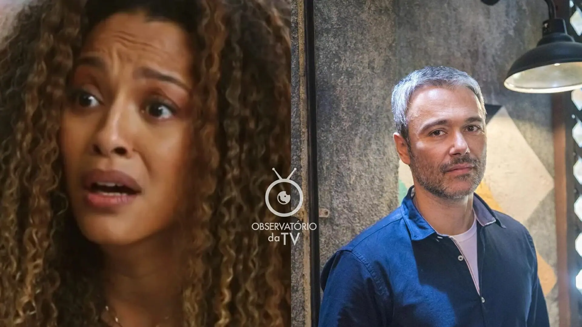 Sol (Sheron Menezzes) e Mauro (Ângelo Paes Leme) de Vai na Fé