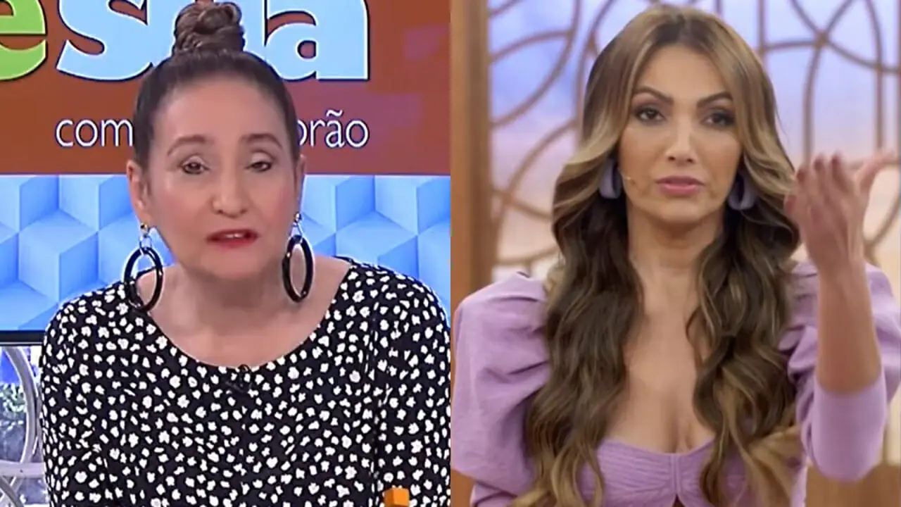 Sônia Abrão e Patrícia Poeta