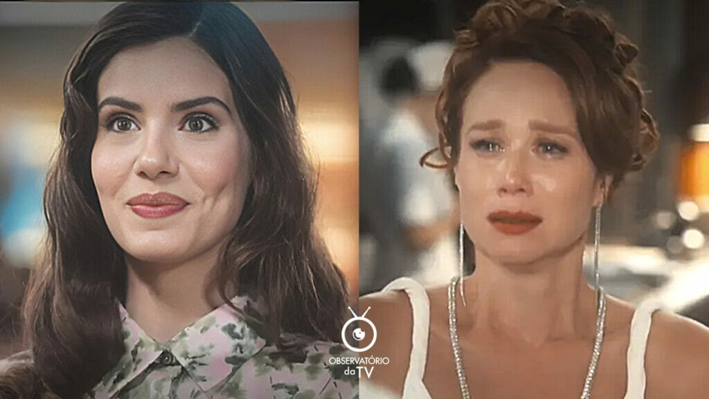 Camila Queiroz (Marê) e Mariana Ximenes (Gilda) em Amor Perfeito