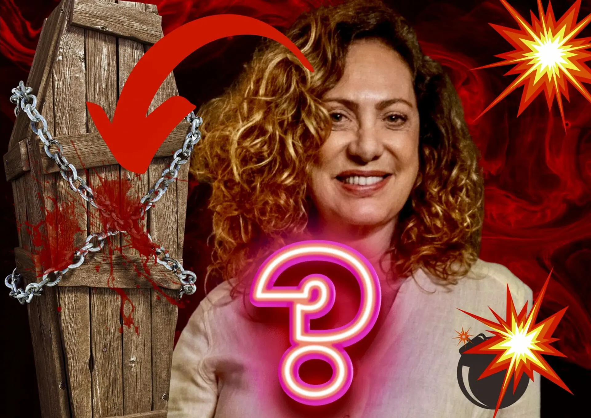 Agatha (Eliane Giardini) em Terra e Paixão