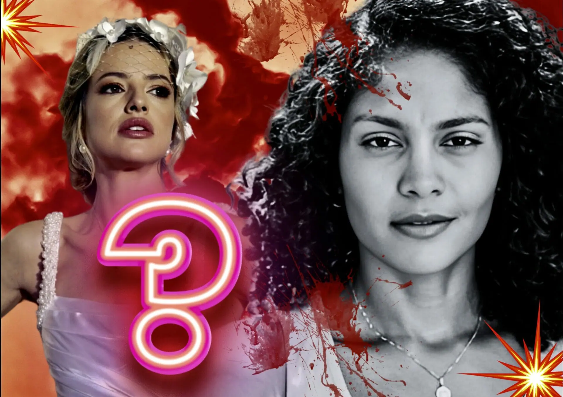 Aline (Barbara Reis) e Graça (Agatha Moreira) de Terra e Paixão