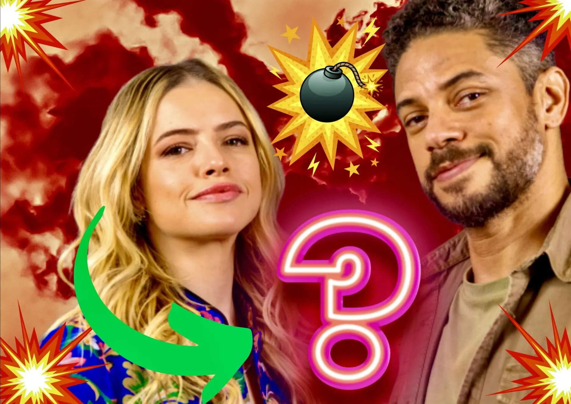 Jonatas (Paulo Lessa) e Graça (Agatha Moreira) de Terra e Paixão