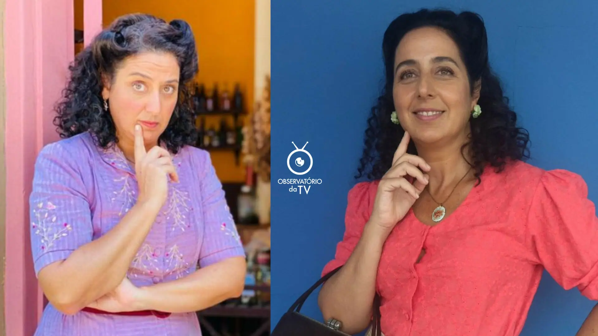 Carol Badra interpreta Ione em Amor Perfeito