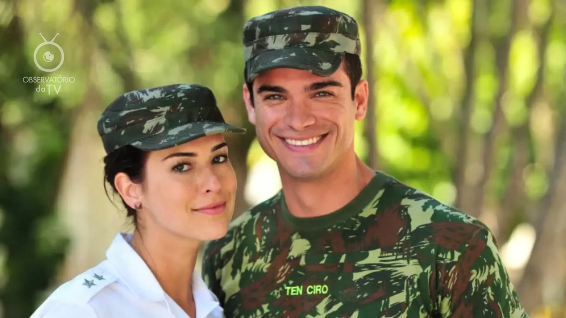 Fernanda Paes Leme e Sidney Sampaio em Salve Jorge, novela da Globo
