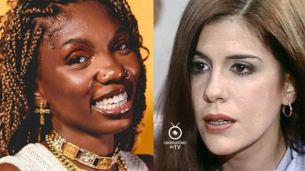 Késia e Sandra Bréa interpretam a mesma personagem em Elas por Elas