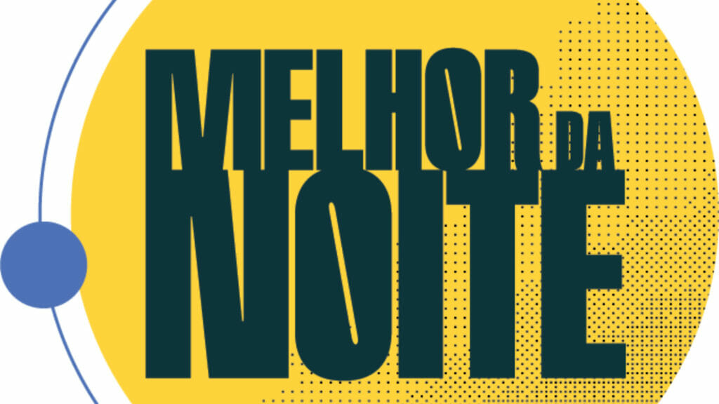 Logotipo do Melhor da Noite, o novo programa da Band