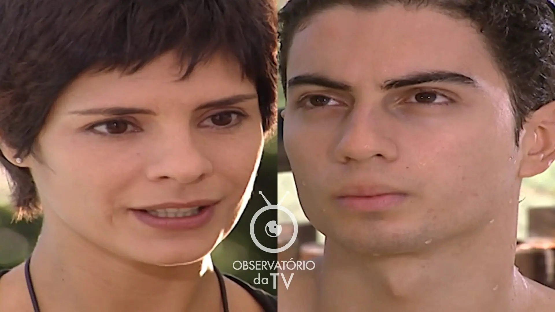 Raquel (Helena Ranaldi) e Fred (Pedro Furtado) de Mulheres Apaixonadas