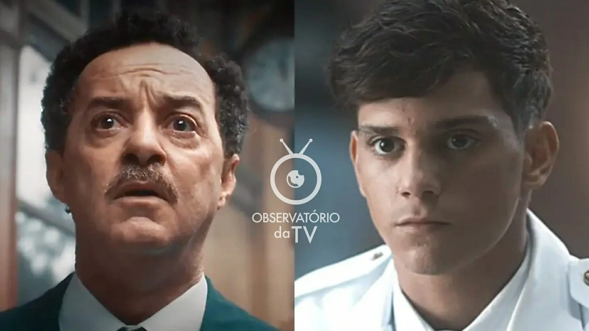 Turíbio (Glicério do Rosário) e Fabiano (Pedro Sol) de Amor Perfeito