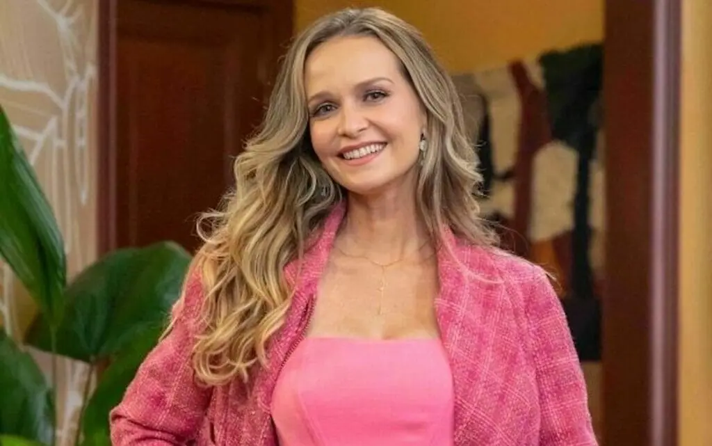 A atriz Fernanda Rodrigues