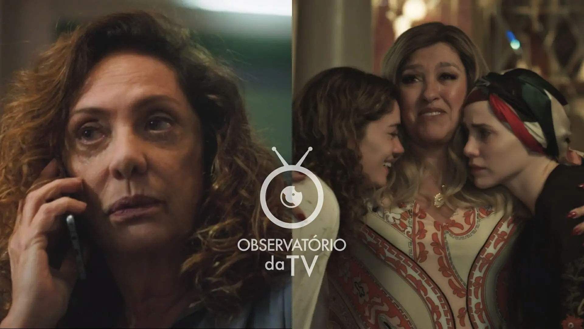 Agatha (Eliane Giardini) de Terra e Paixão e Maíra (Sophie Charlotte), Zoé (Regina Casé) e Vanessa (Letícia Colin) de Todas as Flores