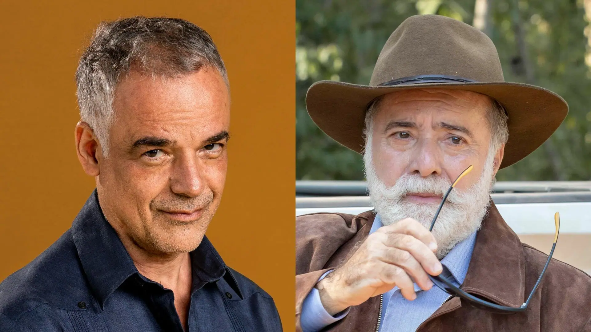 Andrade (Ângelo Antônio) e Antônio (Tony Ramos) em Terra e Paixão