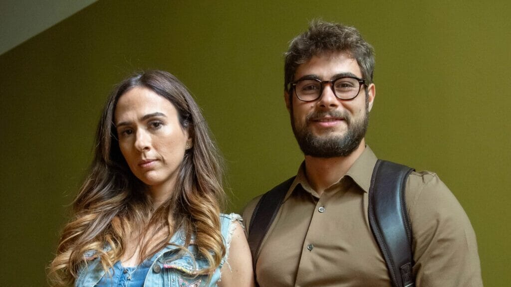 Anely e Hélio em Terra e Paixão