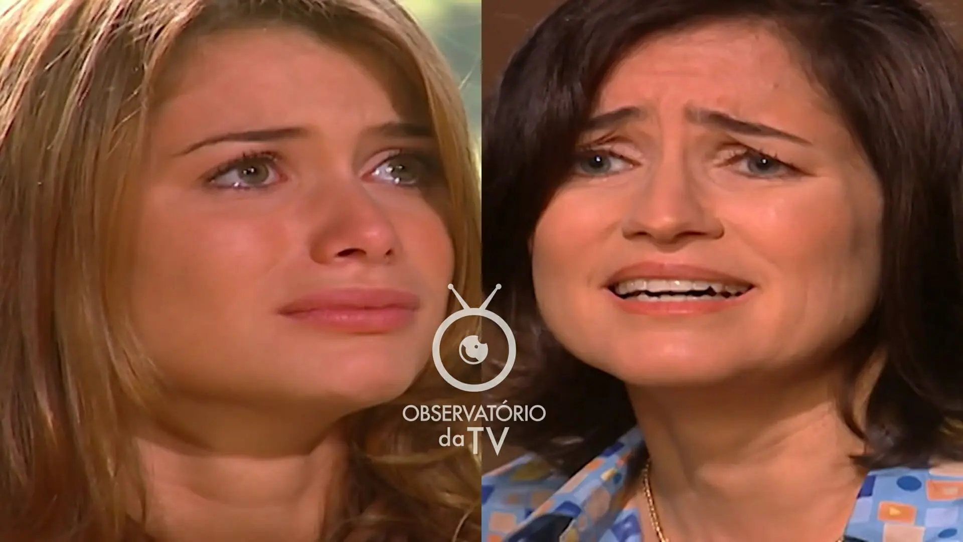 Clara (Alinne Moraes) e Margareth (Laura Lustosa) de Mulheres Apaixonadas