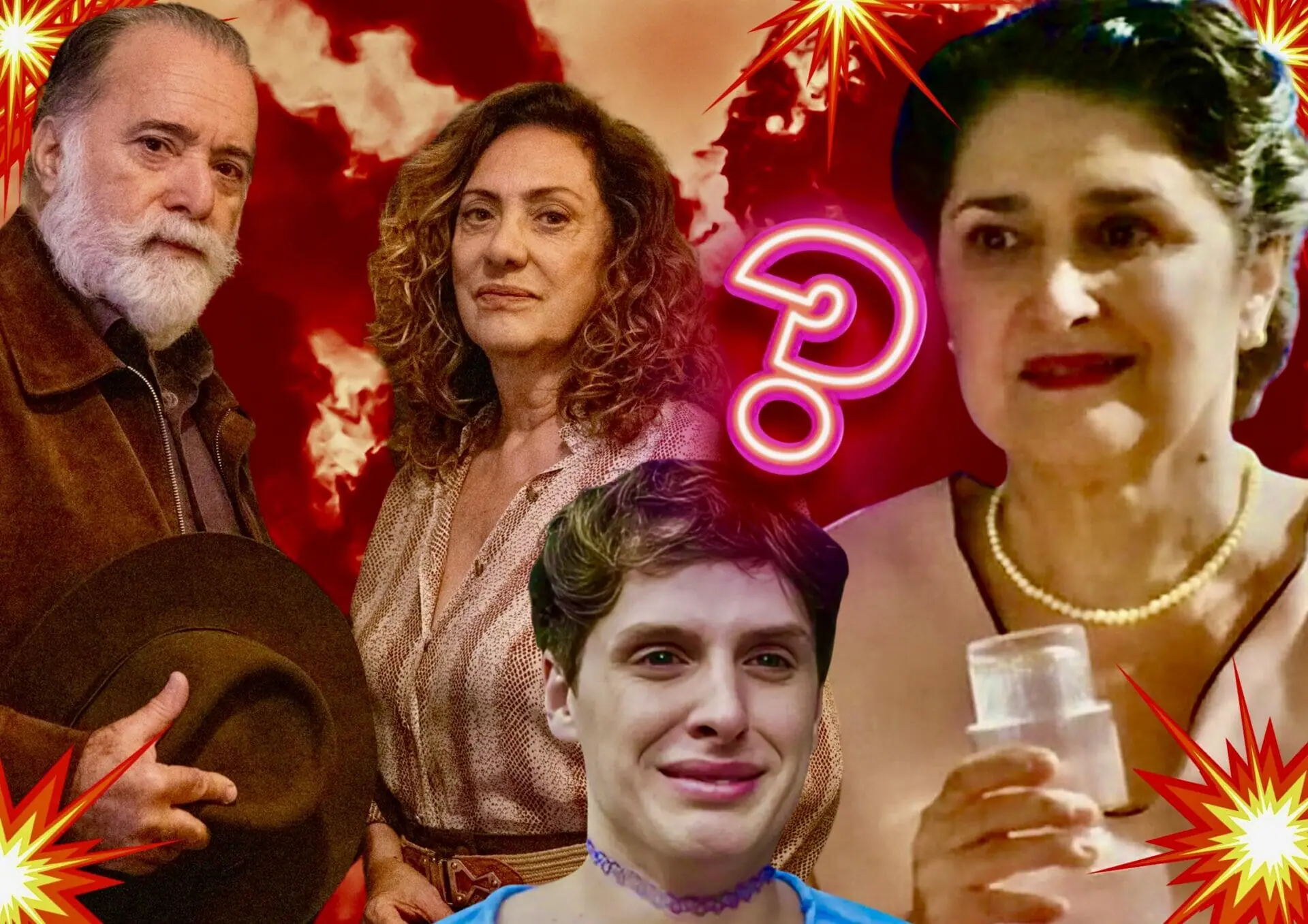 Personagens de Terra e Paixão