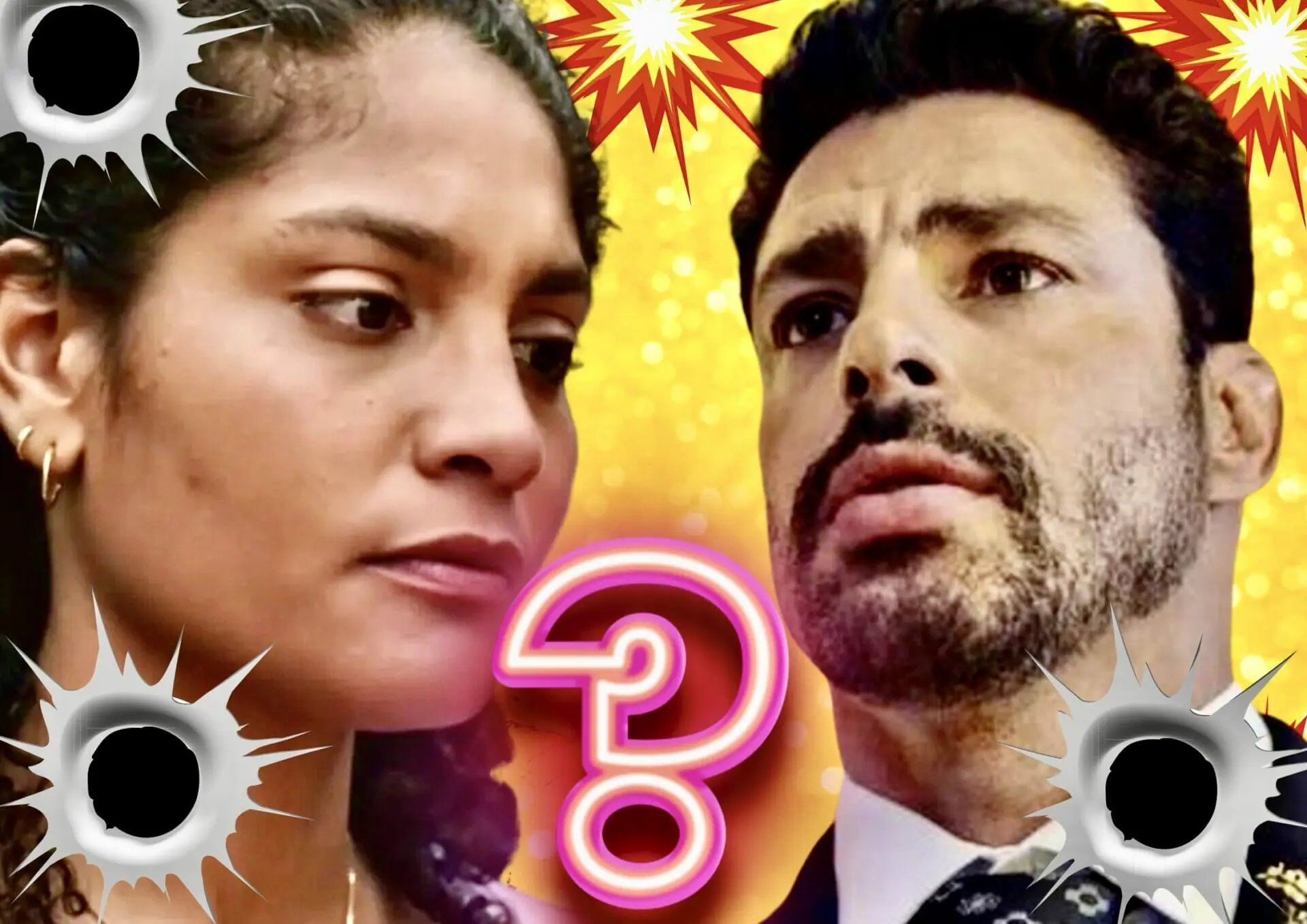 Aline (Barbara Reis) e Caio (Cauã Reymond) de Terra e Paixão