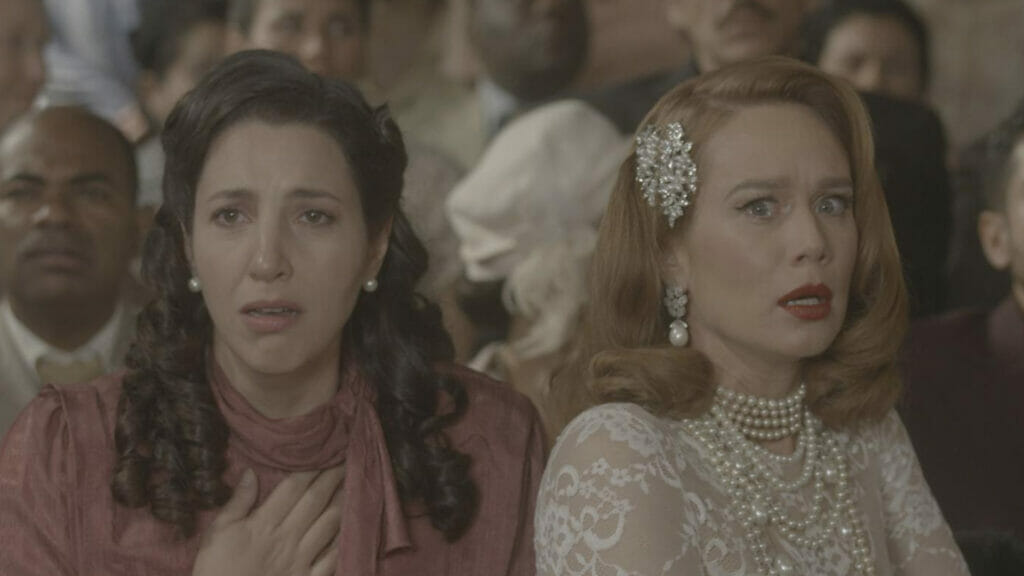 Gilda (Mariana Ximenes) e Rita (Talita Feuser) em Amor Perfeito