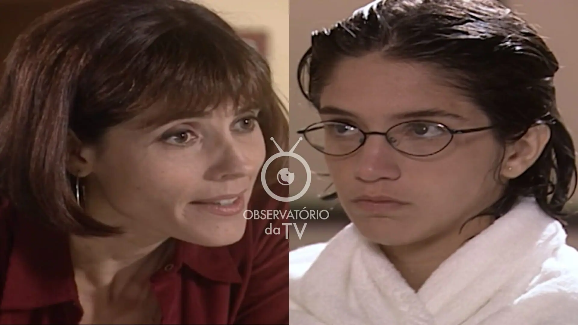 Helena (Christiane Torloni) e Paulinha (Roberta Gualda) de Mulheres Apaixonadas