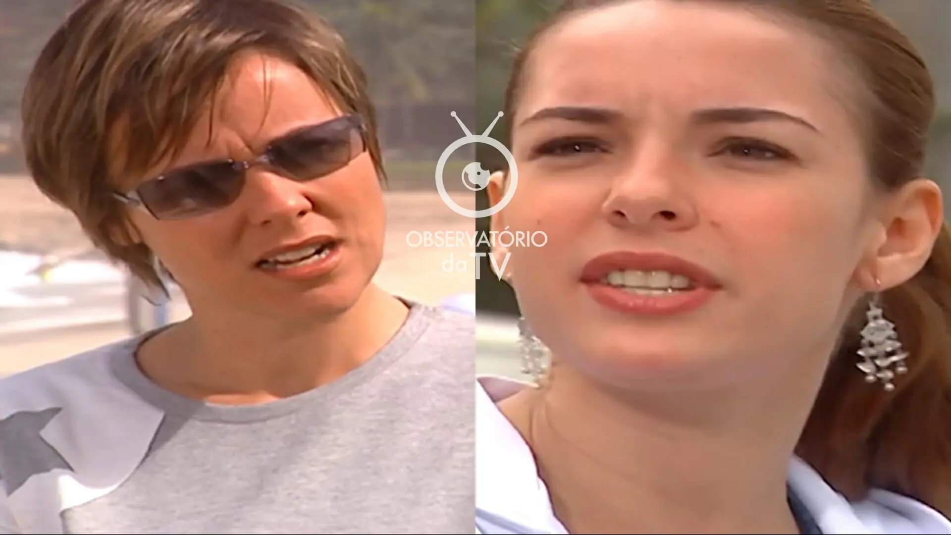 Heloísa (Giulia Gam) e Dóris (Regiane Alves) de Mulheres Apaixonadas