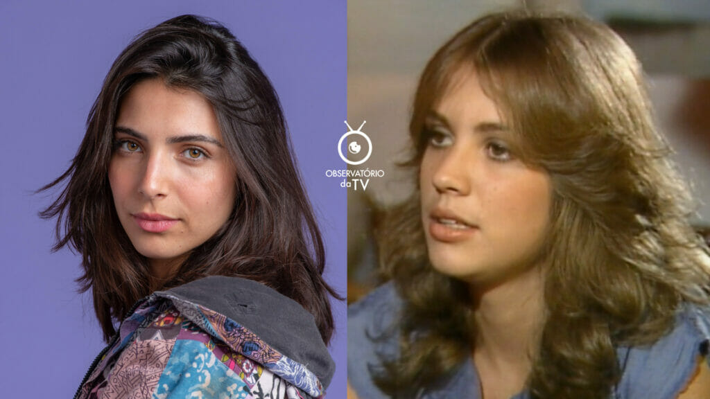 Ísis (Rayssa Bratillieri) era Miriam (Tássia Camargo)