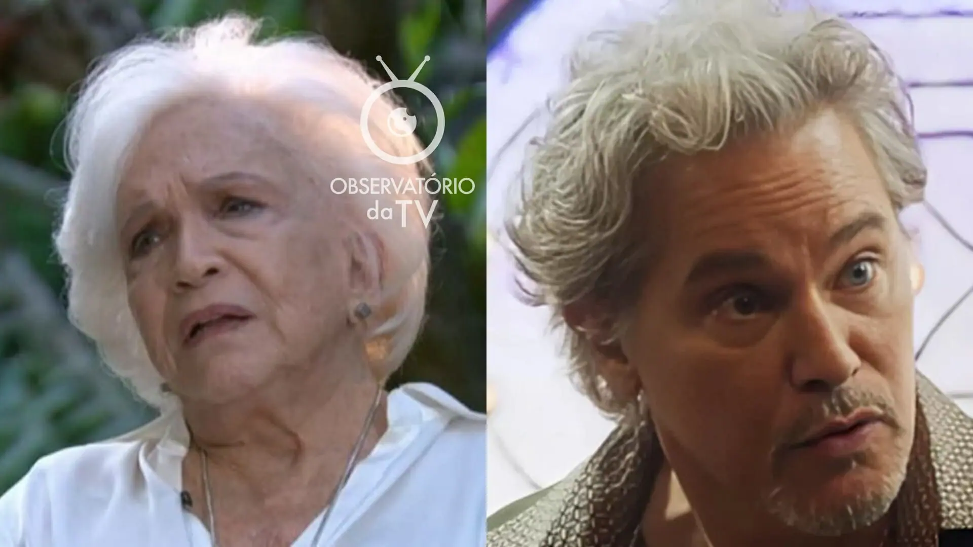 Jaci (Nathalia Timberg) e Nero (Edson Celulari) de Fuzuê