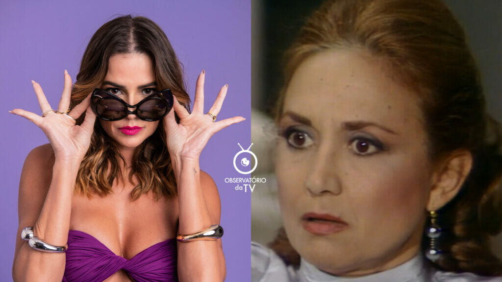 Lara (Deborah Secco) era Márcia (Eva Wilma)