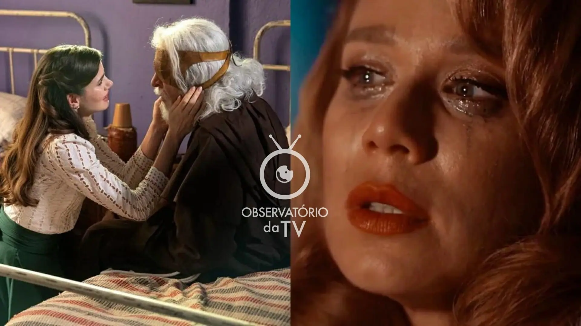 Marê (Camila Queiroz), Leonel (Paulo Gorgulho) e Gilda (Mariana Ximenes) de Amor Perfeito