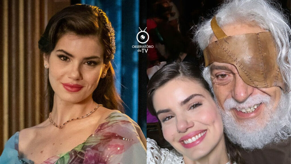Marê (Camila Queiroz) e Leonel (Paulo Gorgulho) em Amor Perfeito