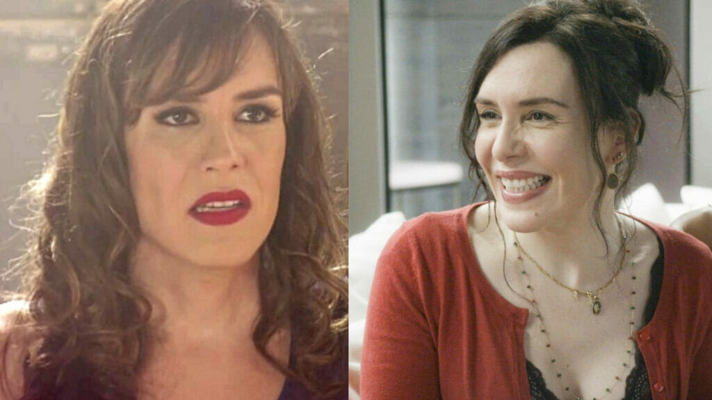 Maria Clara Spinelli em Salve Jorge e em Elas por Elas