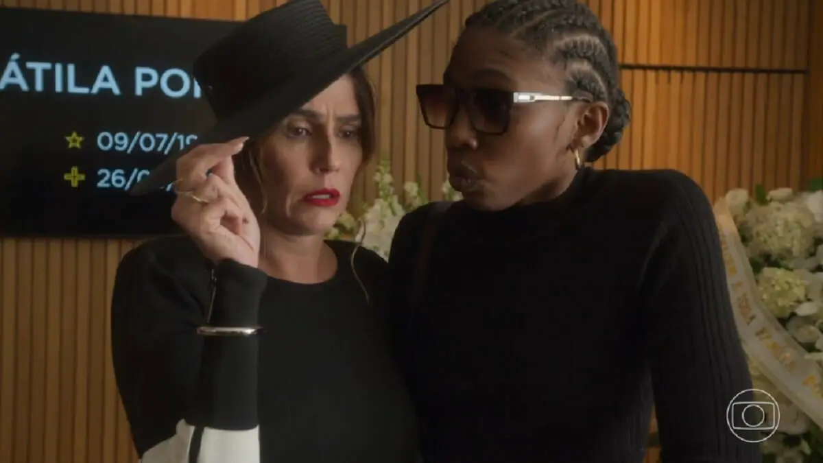 Taís (Késia) e Lara (Deborah Secco) em Elas por Elas
