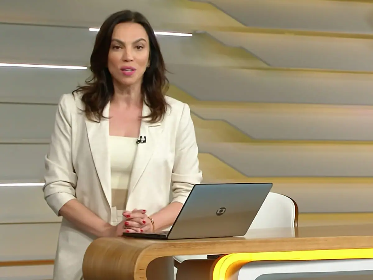 Ana Paula Araújo, apresentadora do Bom Dia Brasil