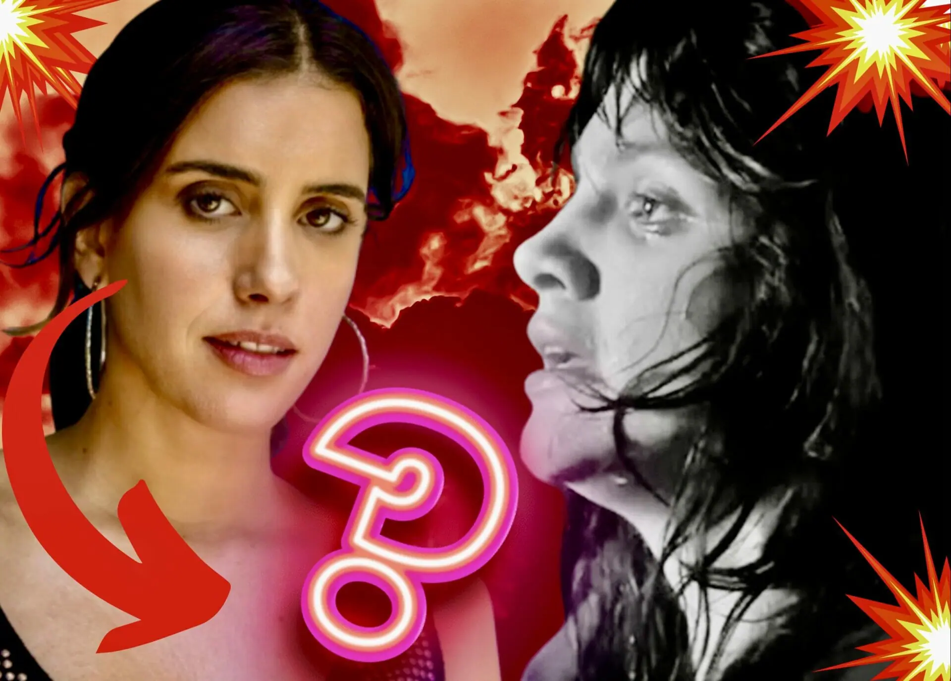 Graciara (Natalia Dal Molin) e Petra (Débora Ozório) em Terra e Paixão