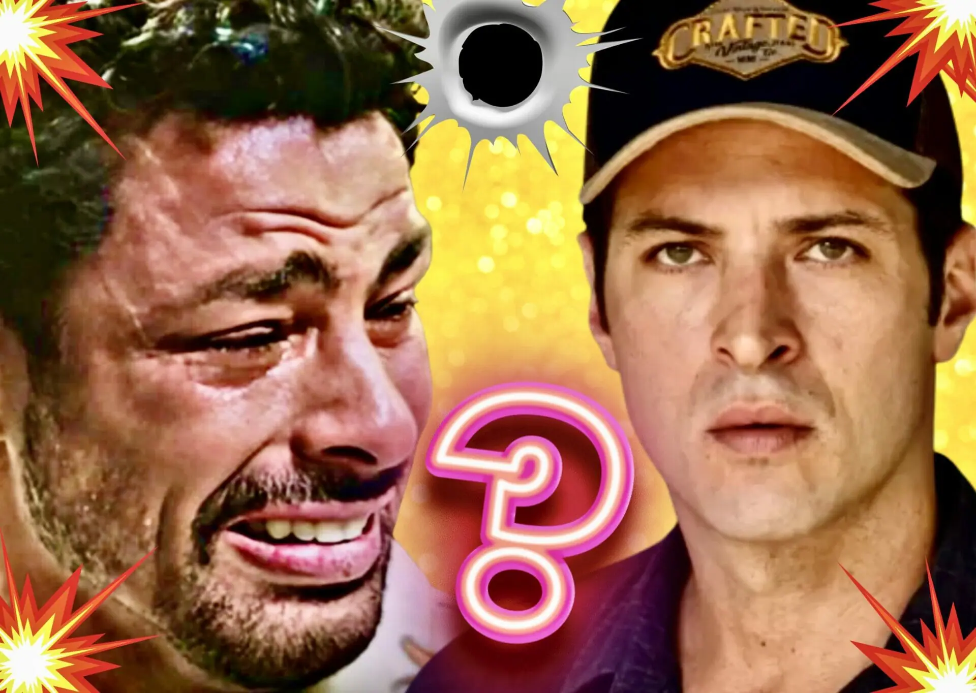 Marino (Leandro Lima) e Caio (Cauã Reymond) em Terra e Paixão