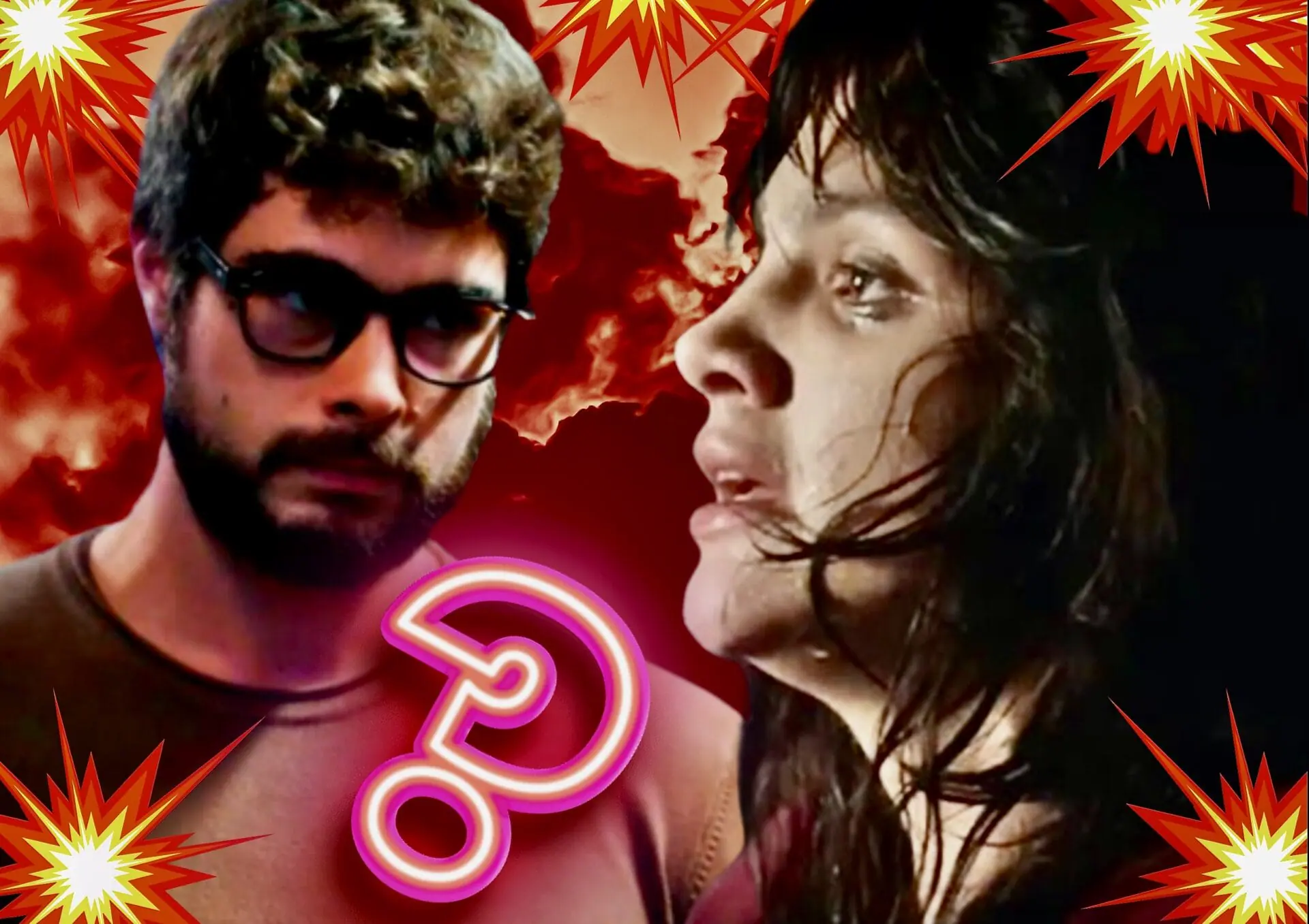 Hélio (Rafa Vitti) e Petra (Débora Ozório) em Terra e Paixão