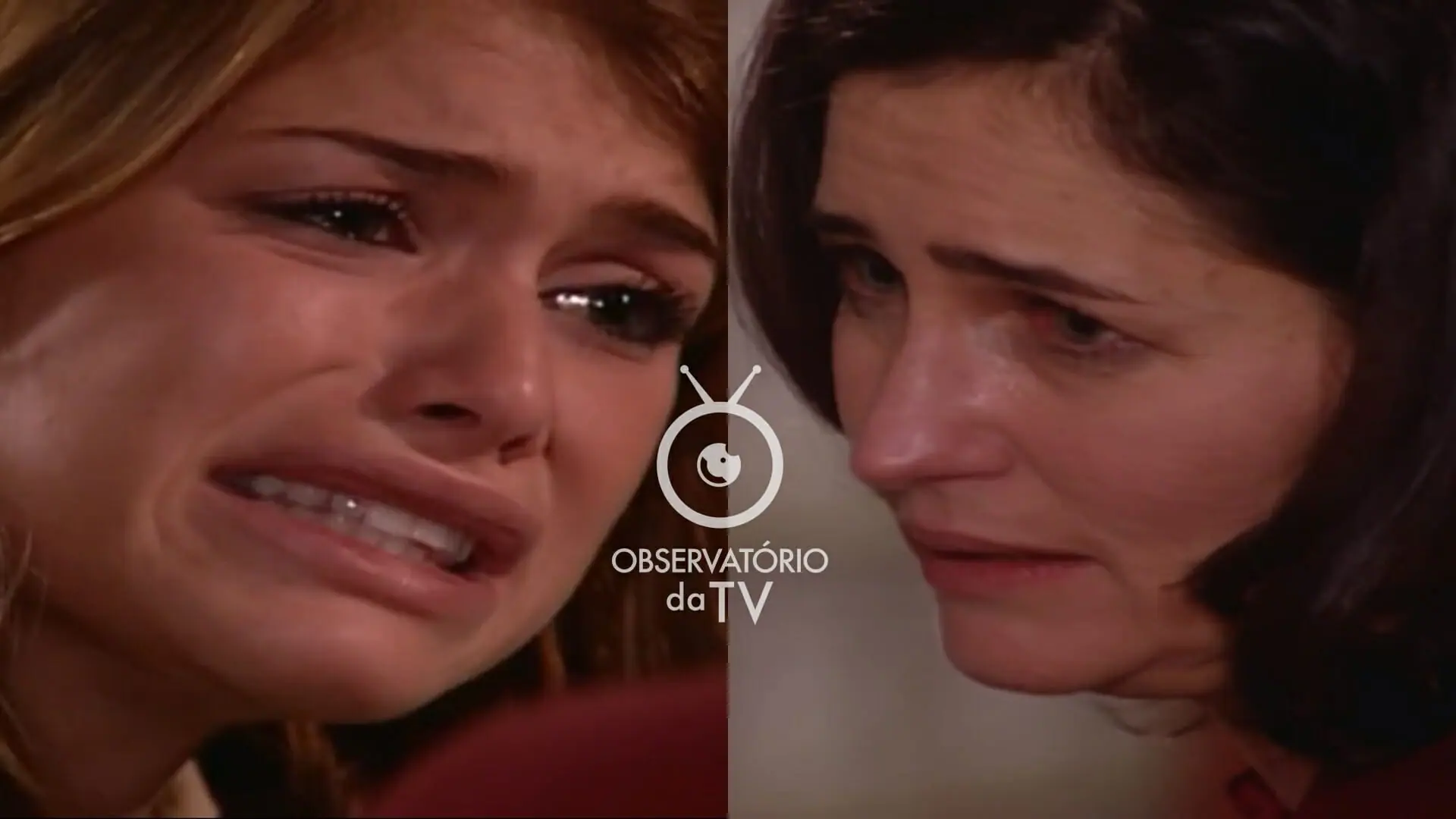 Clara (Alinne Moraes) e Margareth (Laura Lustosa) de Mulheres Apaixonadas