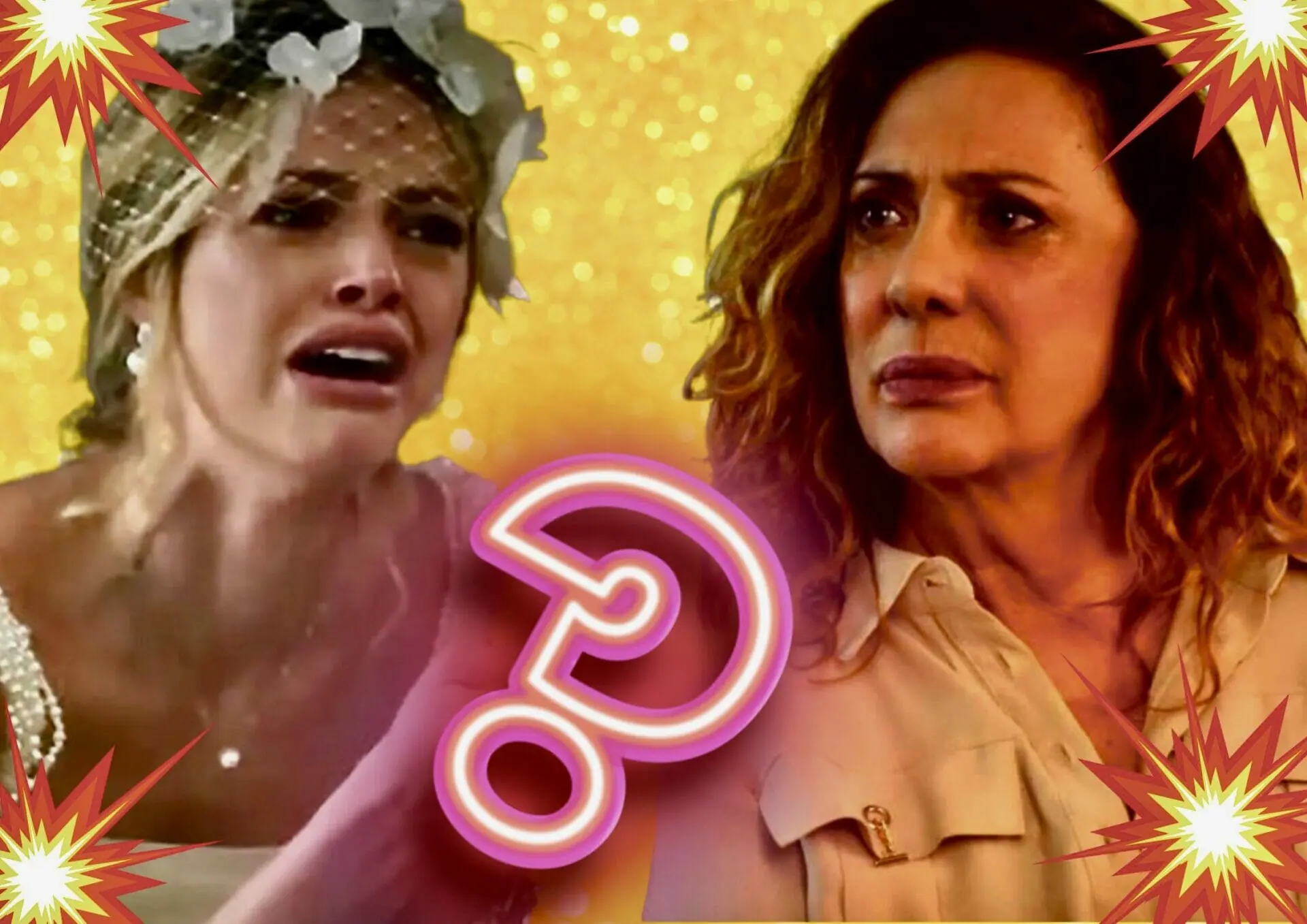 Graça (Agatha Moreira) e Agatha (Eliane Giardini) em Terra e Paixão