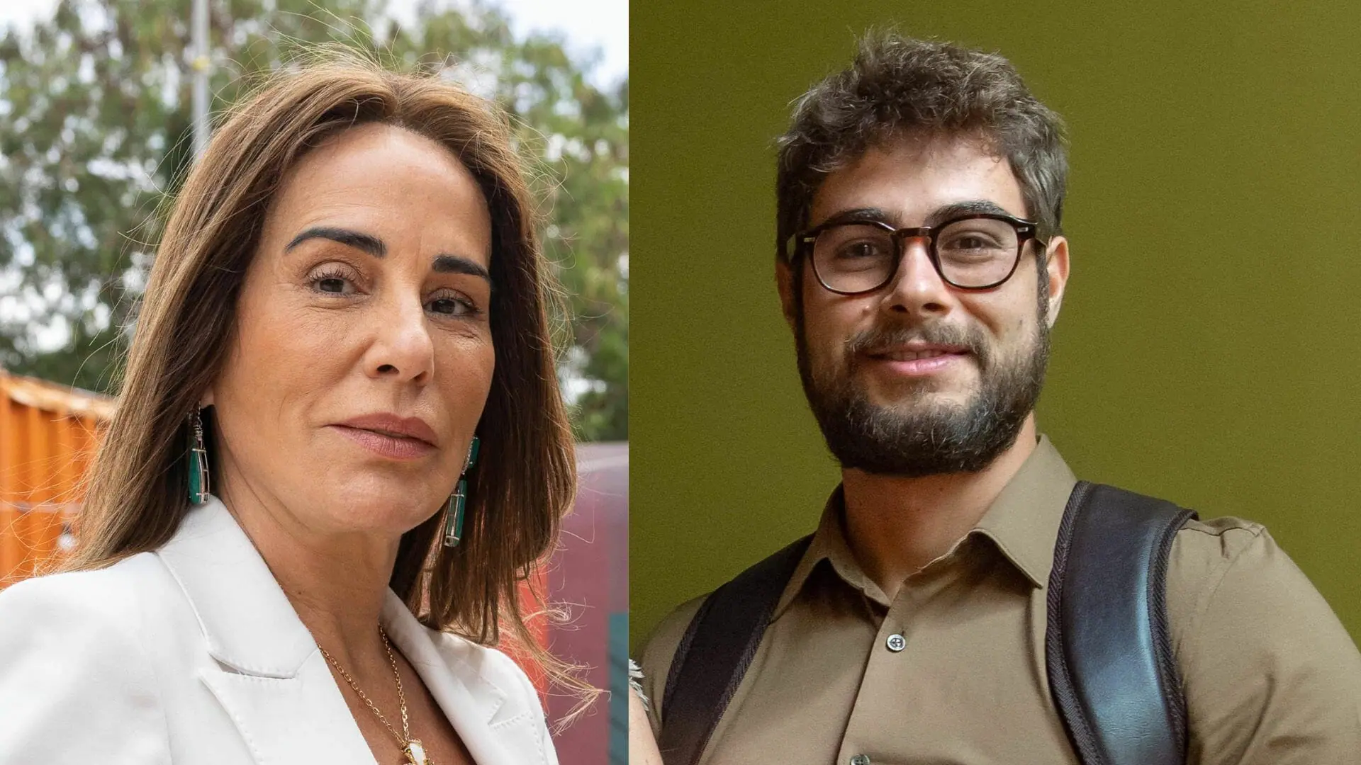 Irene (Gloria Pires) e Hélio (Rafael Vitti) em Terra e Paixão