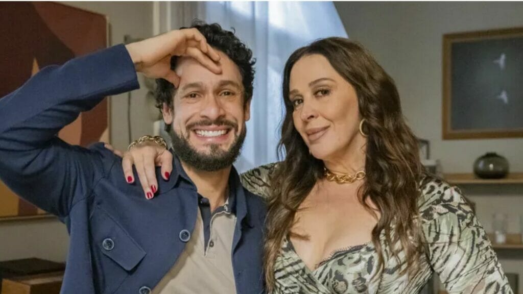 Luigi (Rainer Cadete) e Emengarda (Claudia Raia) em Terra e Paixão