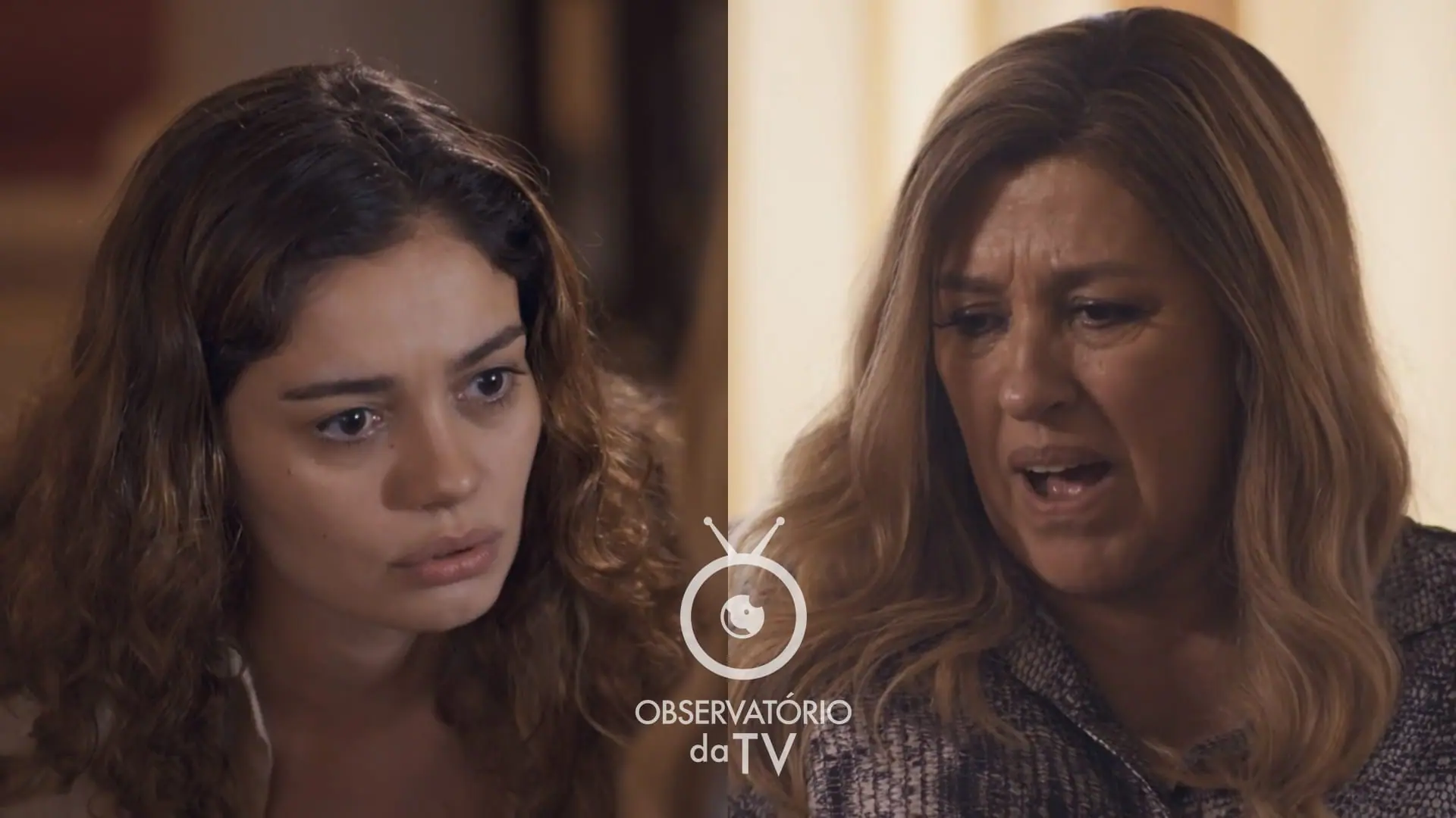 Maíra (Sophie Charlotte) e Zoé (Regina Casé) de Todas as Flores