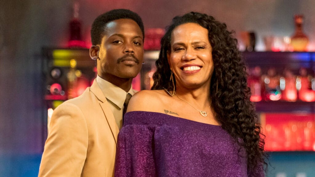 Rodrigo (Maicon Rodrigues) e Luana (Valéria Barcellos) em Terra e Paixão