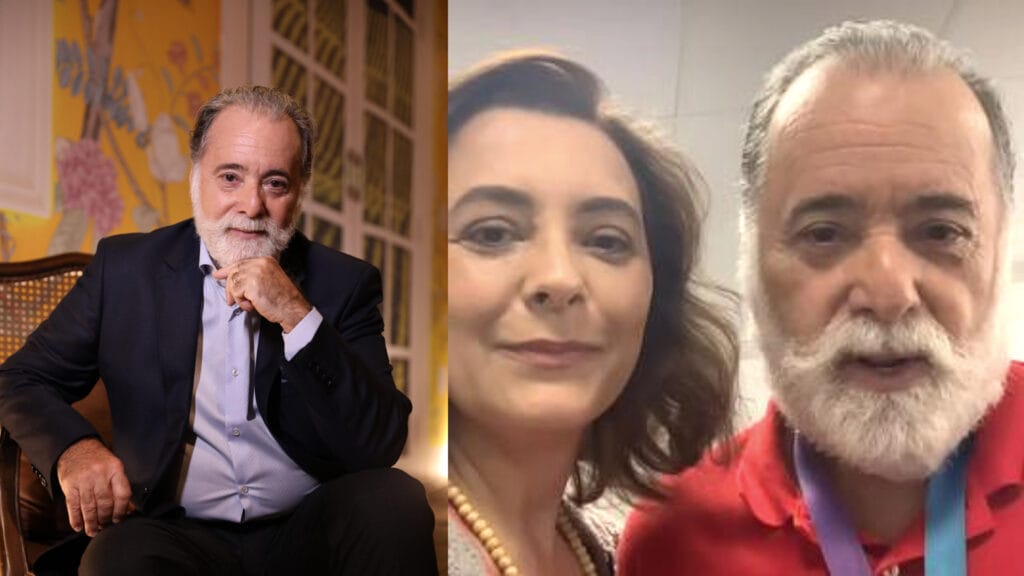 Tony Ramos e Renata Imbriani em Terra e Paixão