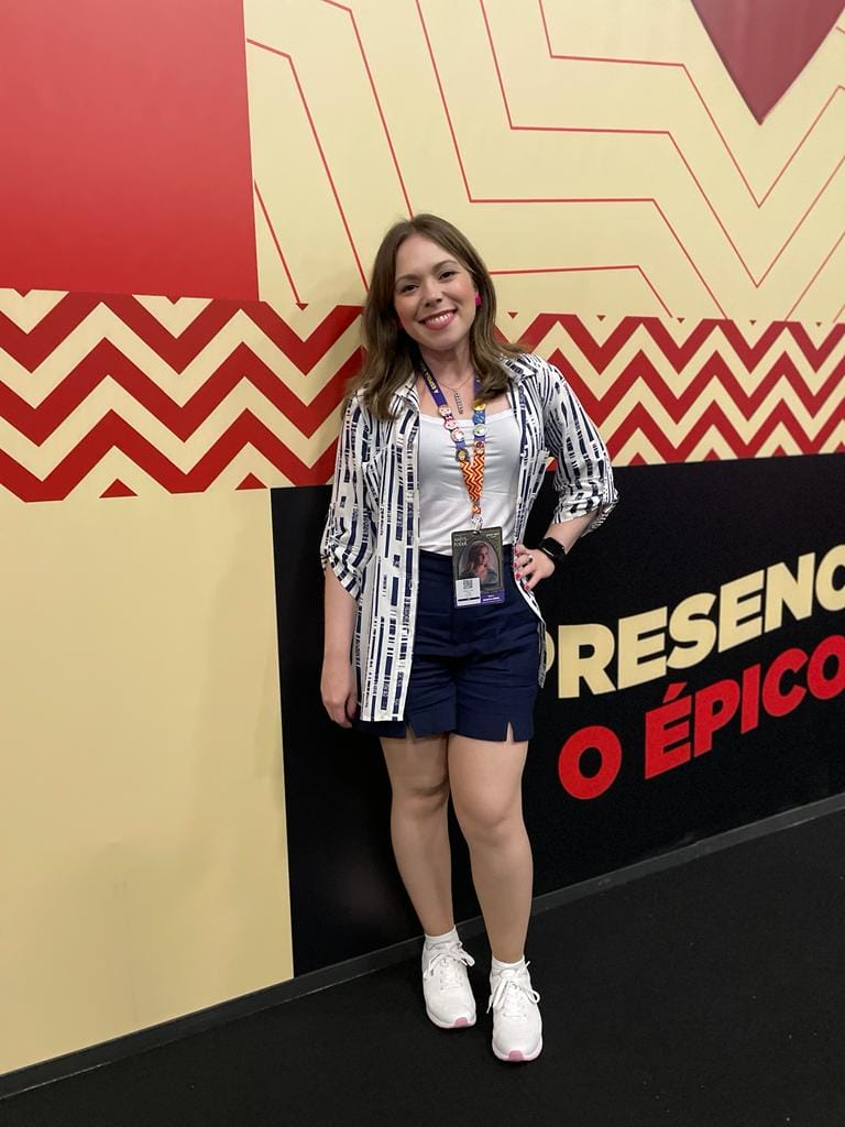 A jornalista Camila Savioli