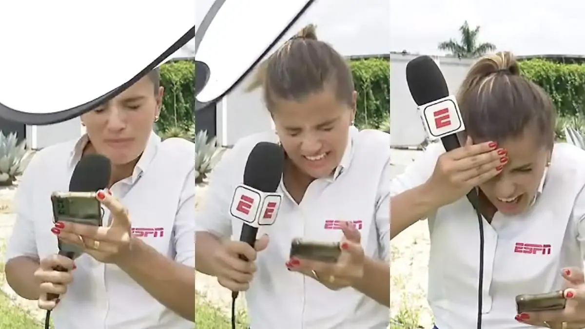 Lilly Nascimento, repórter da ESPN, é atingida por rebatedor