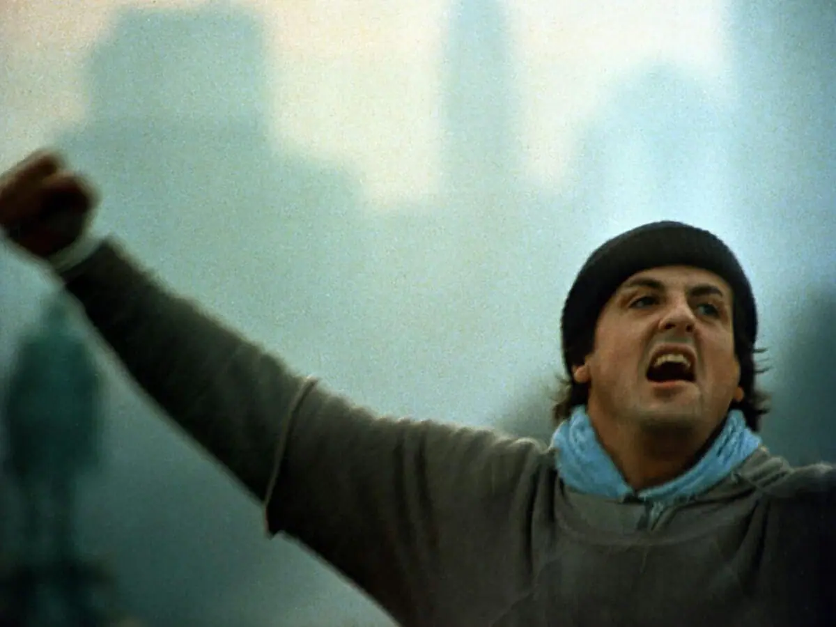 Sylvester Stallone em Rocky: Um Lutador