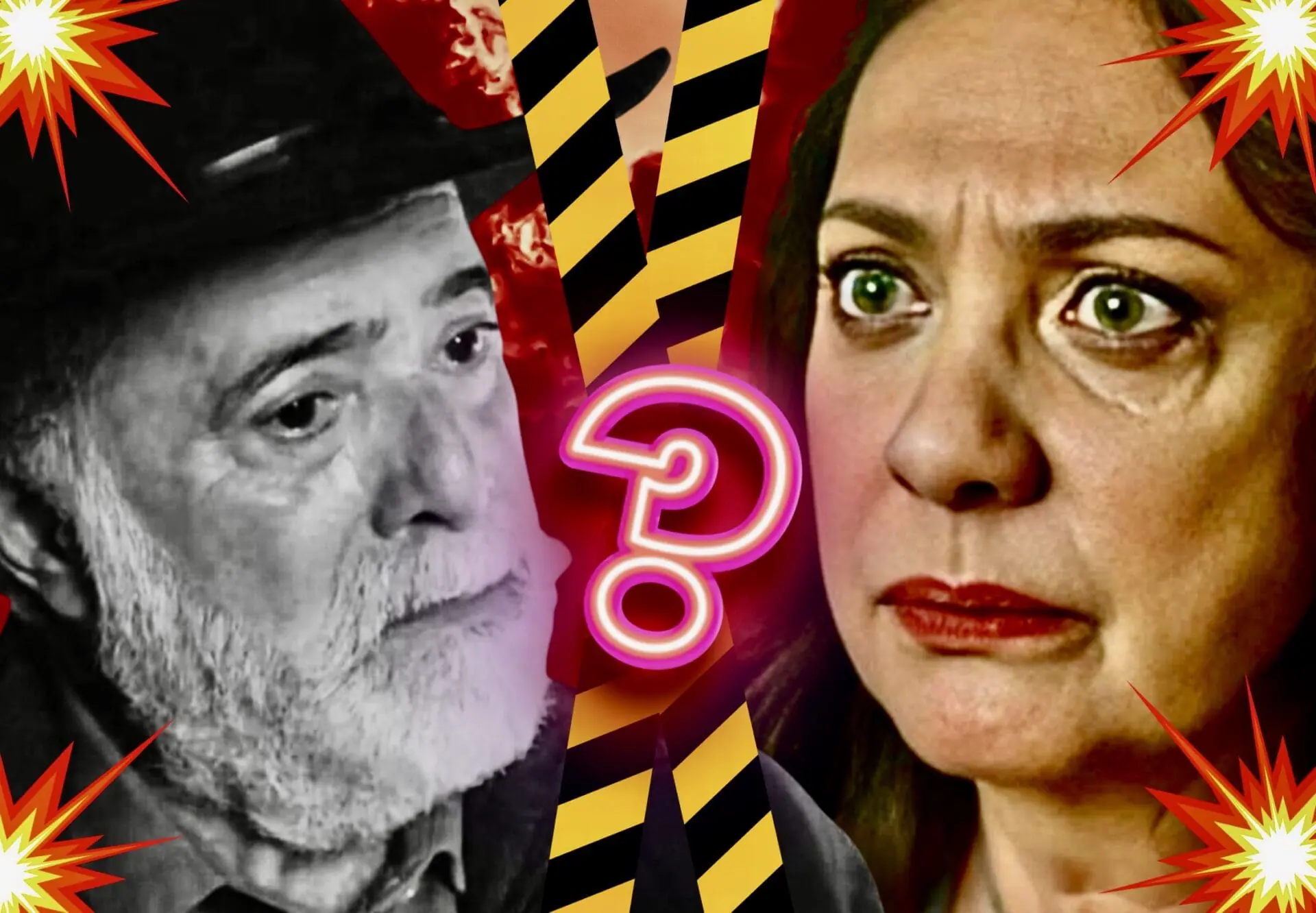 Antônio (Tony Ramos) e Agatha (Eliane Giardini) de Terra e Paixão