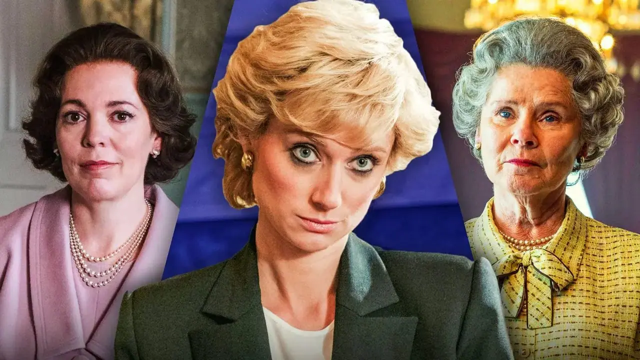 Olivia Colman, Elizabeth Debicki e Imelda Staunton