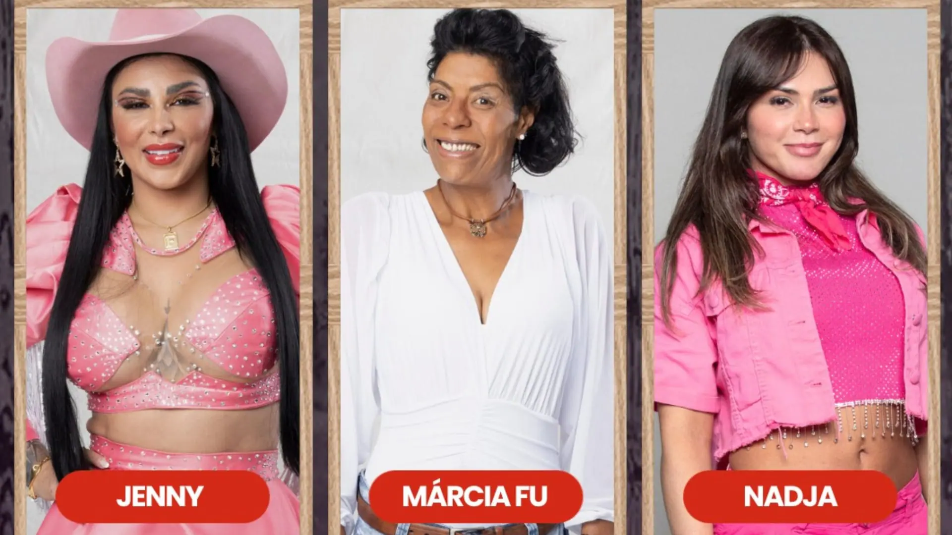 Jenny, Márcia Fu e Nadja estão na roça em A Fazenda 15