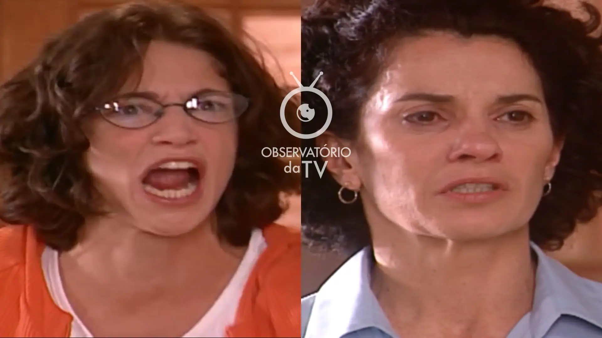 Paulinha (Roberta Gualda) e Nair (Renata Mello) de Mulheres Apaixonadas