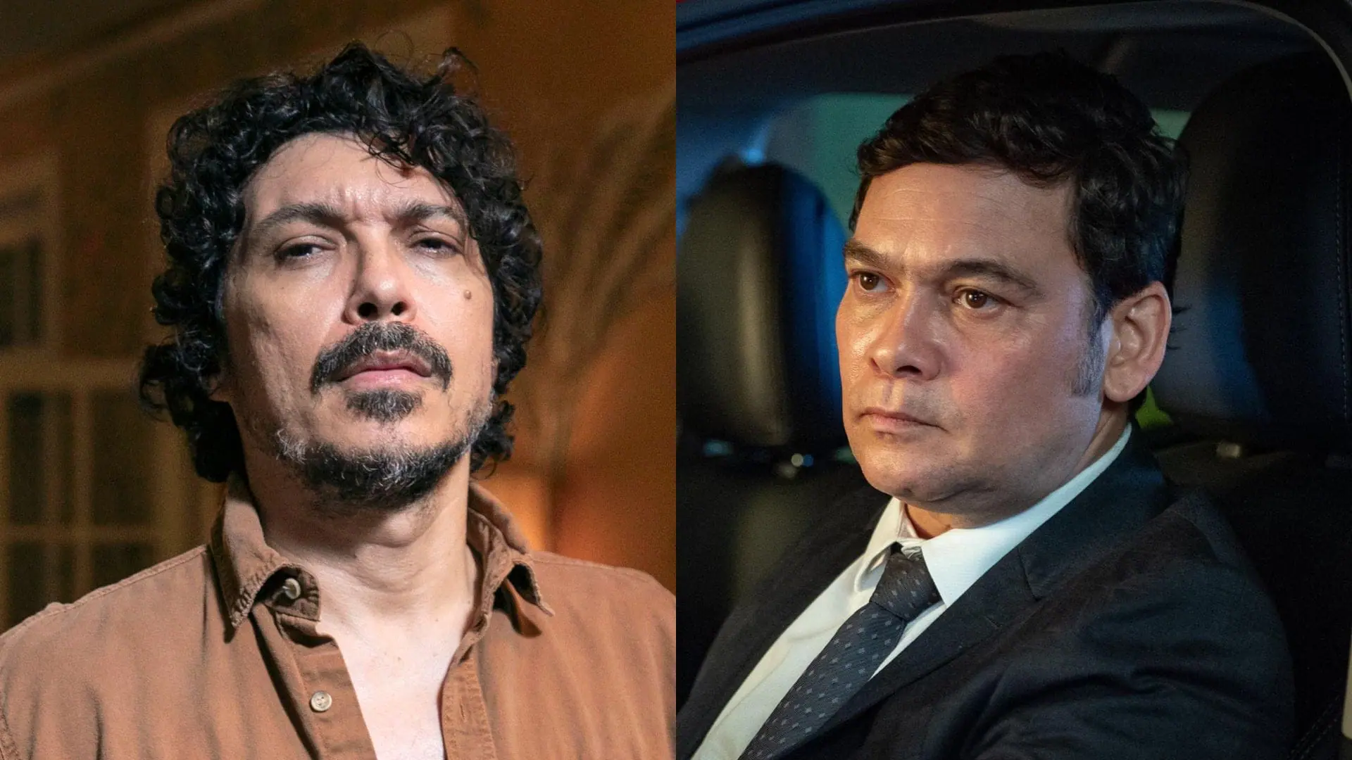 Sidney (Paulo Roque) e Tadeu (Claudio Gabriel) em Terra e Paixão