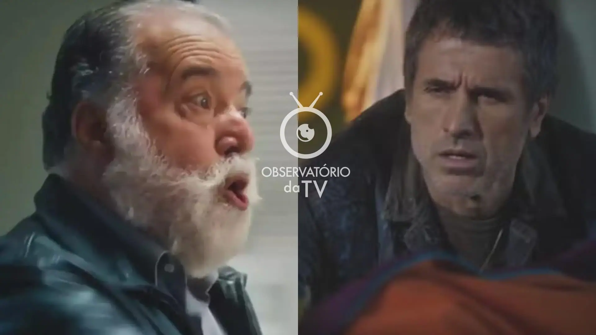 Antônio (Tony Ramos) e Dirceu (Eriberto Leão) de Terra e Paixão